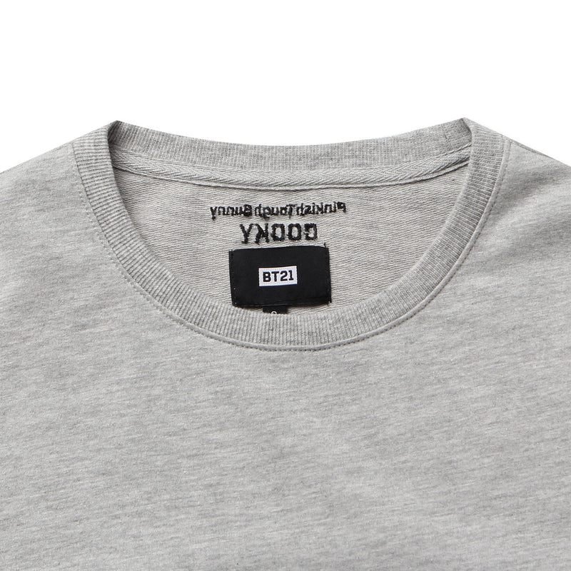 BT21 x Hunt Innerwear - Long Sleeve Shirt - Peekaboo Cooky