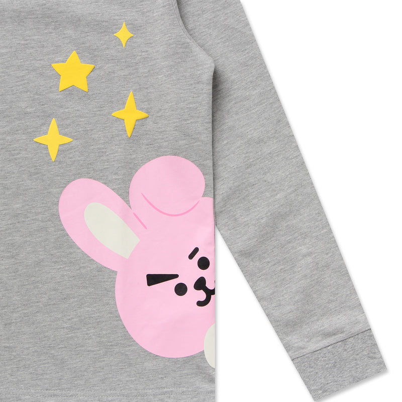 BT21 x Hunt Innerwear - Long Sleeve Shirt - Peekaboo Cooky