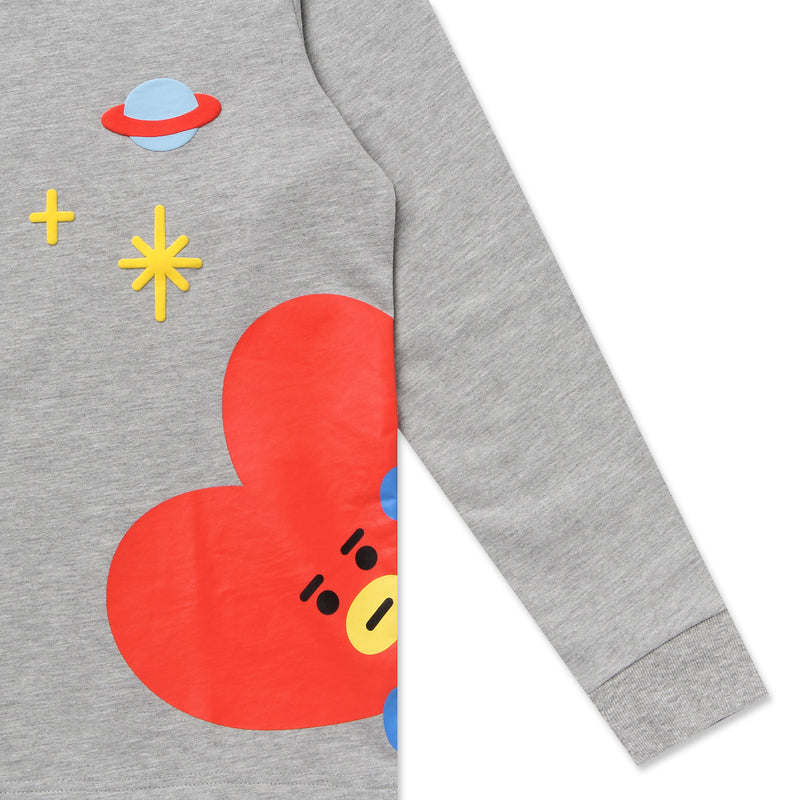 BT21 x Hunt Innerwear - Long Sleeve Shirt - Peekaboo Tata