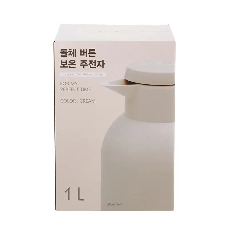 Korean Dolce Thermal Insulation Kettle 1L - Modern House - Kitchenware - Harumio