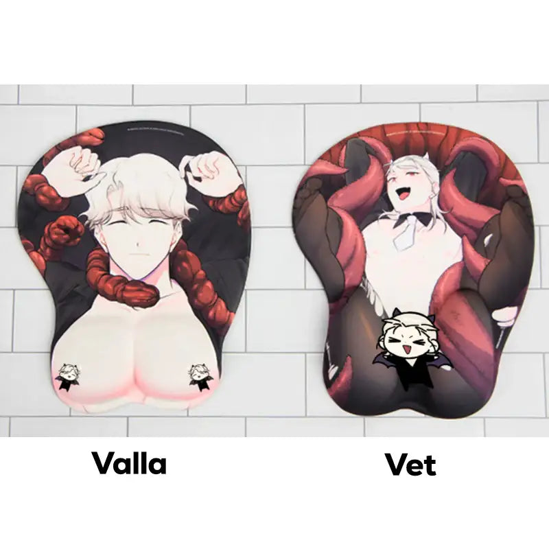 Tentacle Recipe - 3D Mouse Pad - Webtoon Shop - Mouse Pads - Harumio