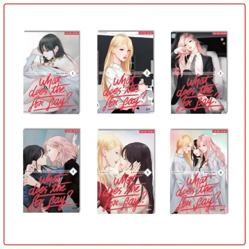 What Does The Fox Say? Manhwa Set (Books Only) Harumio