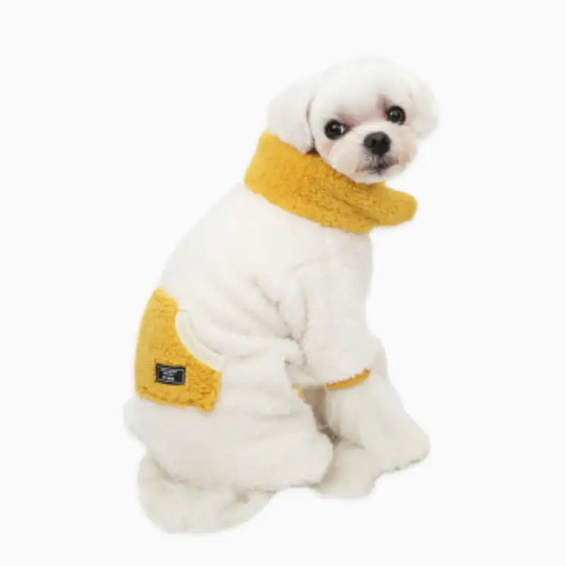 ITSDOG - Pet Two Tone Boa Warm Up Suit - ITSDOG - Pet Clothes - Harumio