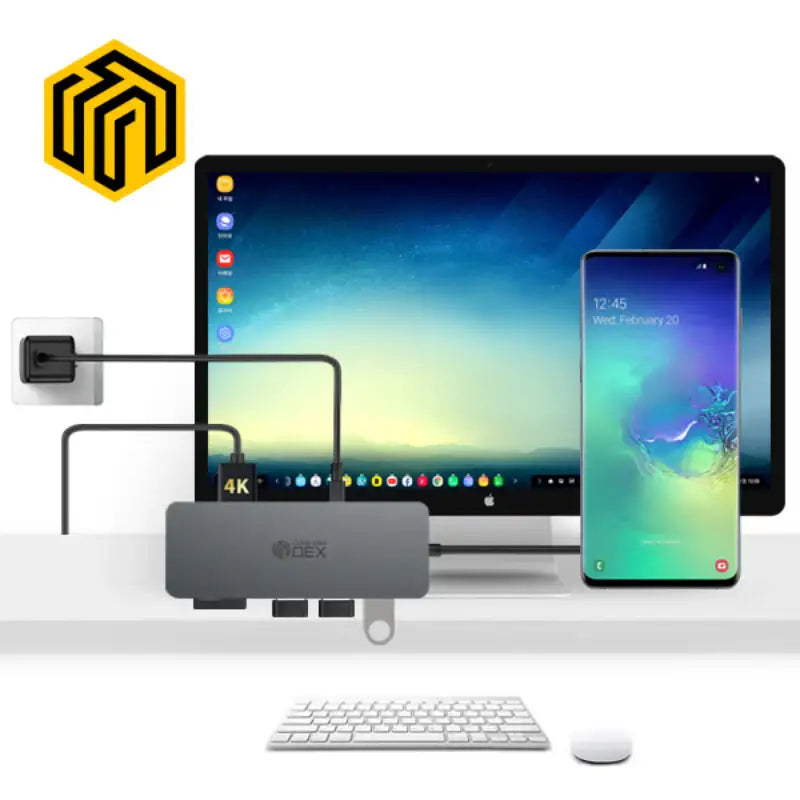 Thinkway - CORE D34DEX 7in1 HDMI Multiport Hub - Thinkway - USB Hub - Harumio