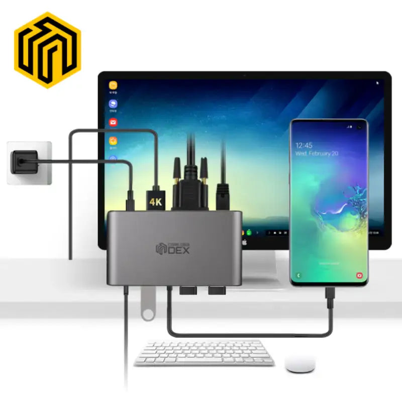 Thinkway - CORE D53DEX 8in1 HDMI Multiport Hub - Thinkway - USB Hub - Harumio