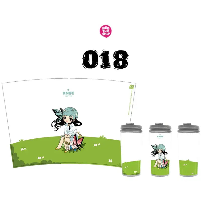 I Don't Want This Kind Of Hero - Tumbler 500ml - Webtoon Shop - Tumbler - Harumio