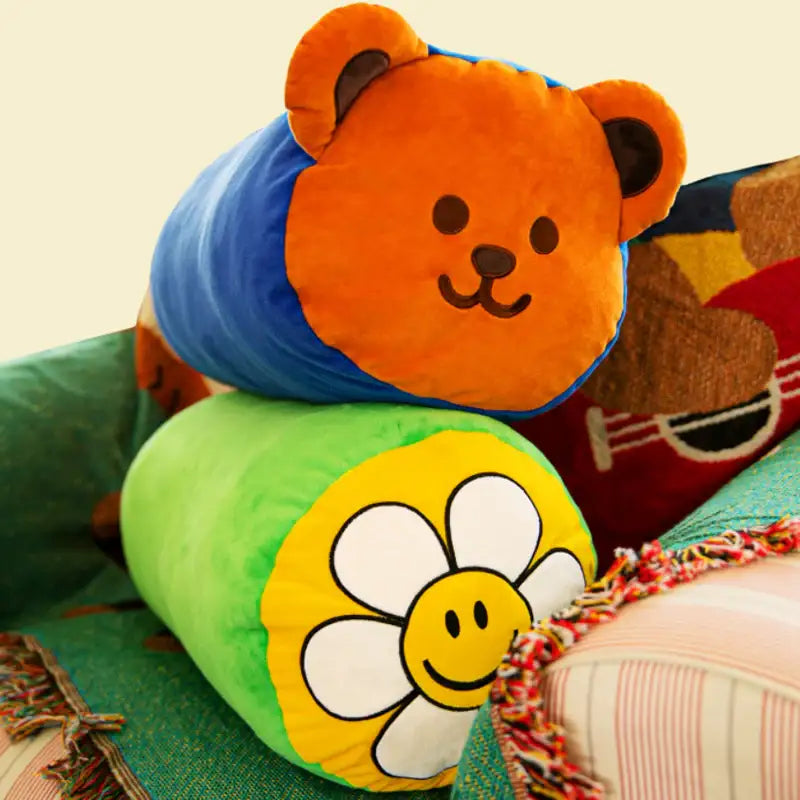 Wiggle Wiggle - Cylindrical Pillow - Wiggle Wiggle - Home & Living - Harumio