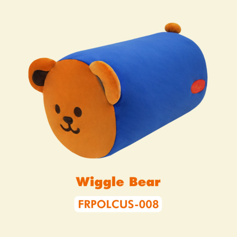 Wiggle Wiggle - Cylindrical Pillow