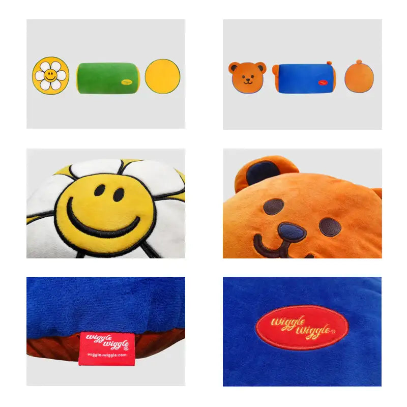 Wiggle Wiggle - Cylindrical Pillow - Wiggle Wiggle - Home & Living - Harumio