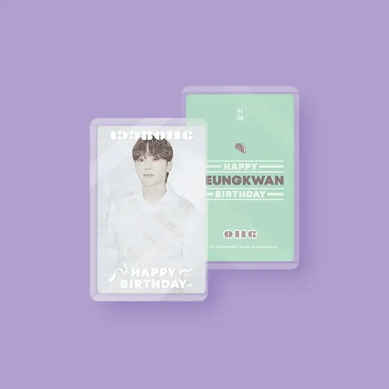 Seventeen - HAPPY SEUNGKWAN DAY Birthday Box Ver.2 - SEVENTEEN - Birthday Box - Harumio