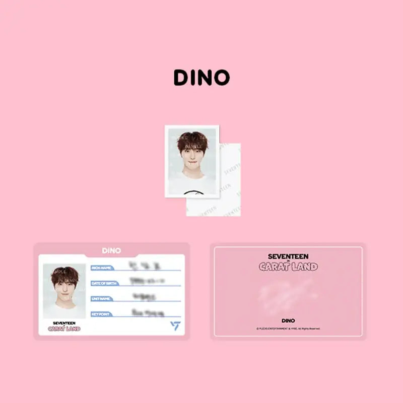 SEVENTEEN - 2023 CARAT LAND - ID Card Holder Set