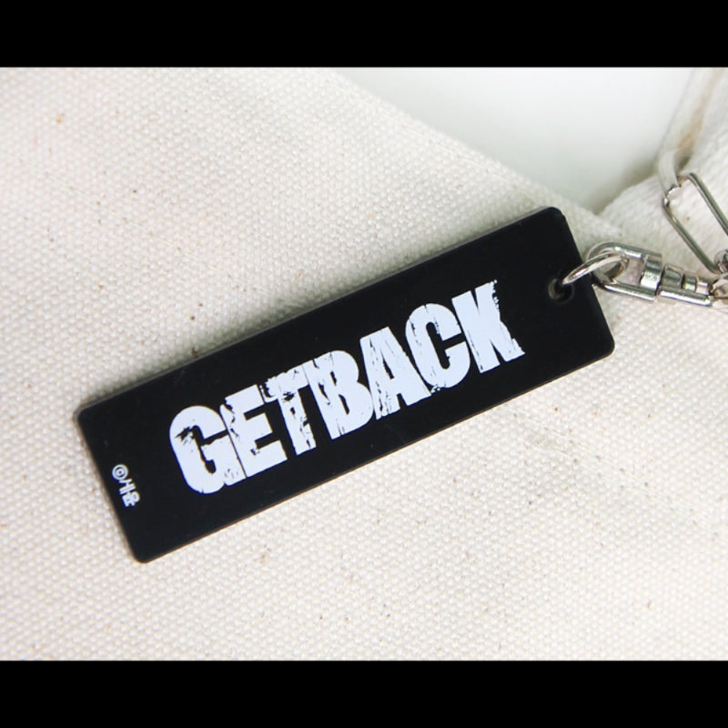 Get Back - Double Sided Acrylic Keyring