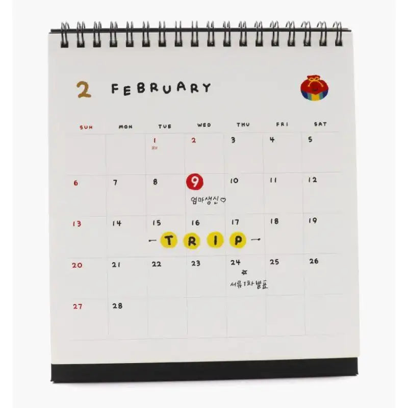 Teteum - 2022 Calendar - Teteum - Desk Calendar - Harumio