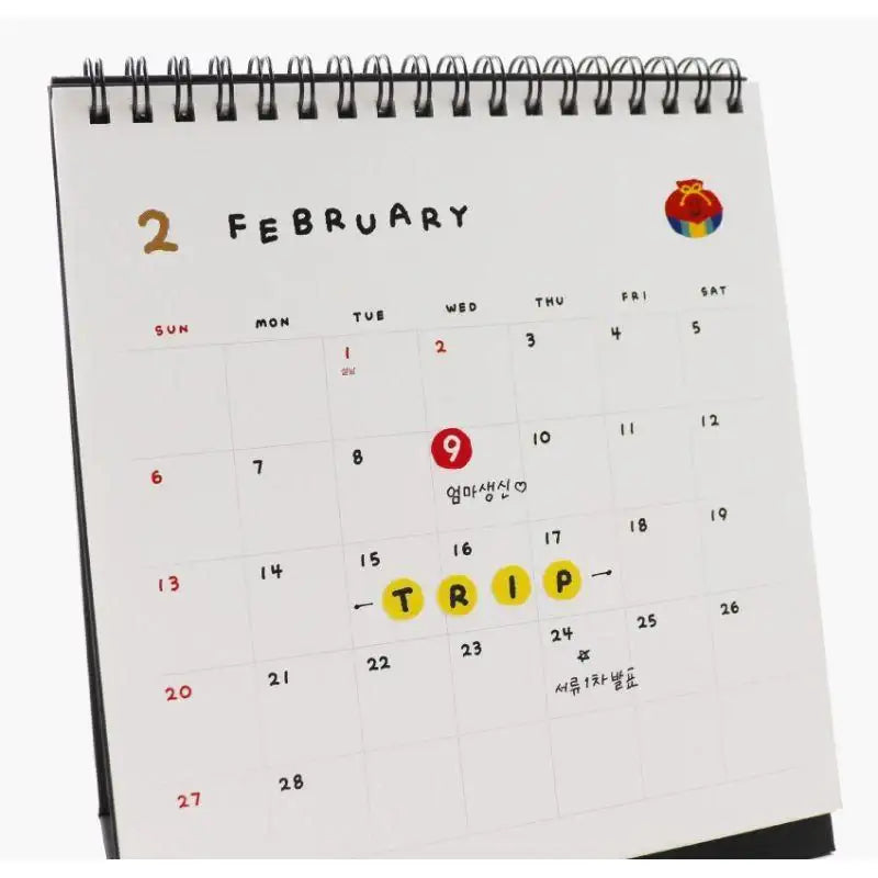 Teteum - 2022 Calendar - Teteum - Desk Calendar - Harumio