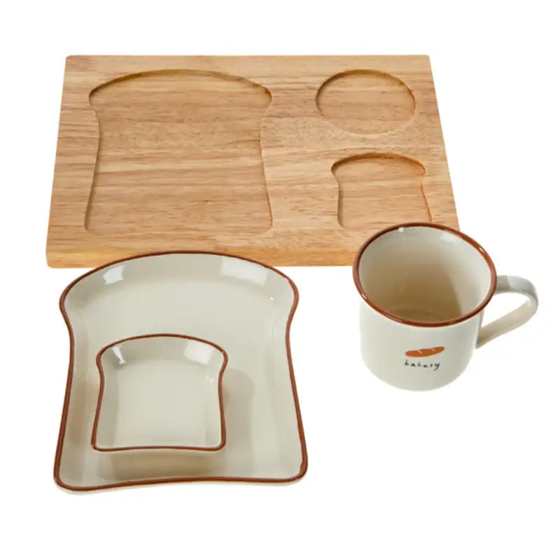 Korean Bread Home Brunch Set - Modern House - Kitchenware - Harumio