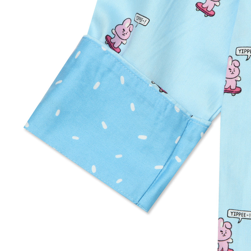 BT21 x Hunt Innerwear - Double Button Pajamas Set - Cooky