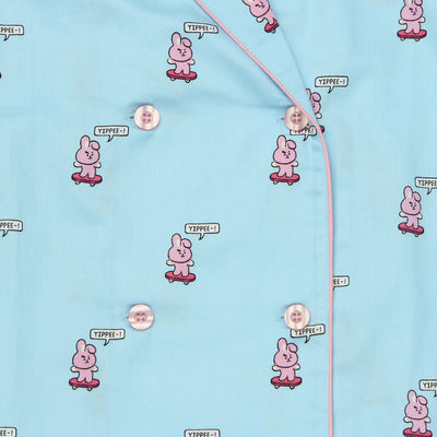 BT21 x Hunt Innerwear - Double Button Pajamas Set - Cooky