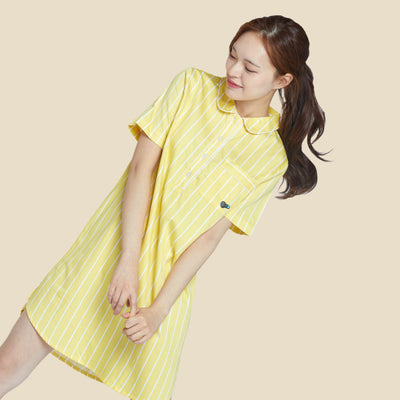 BT21 x Hunt Innerwear - Short Sleeve Dress Pajama - Shooky