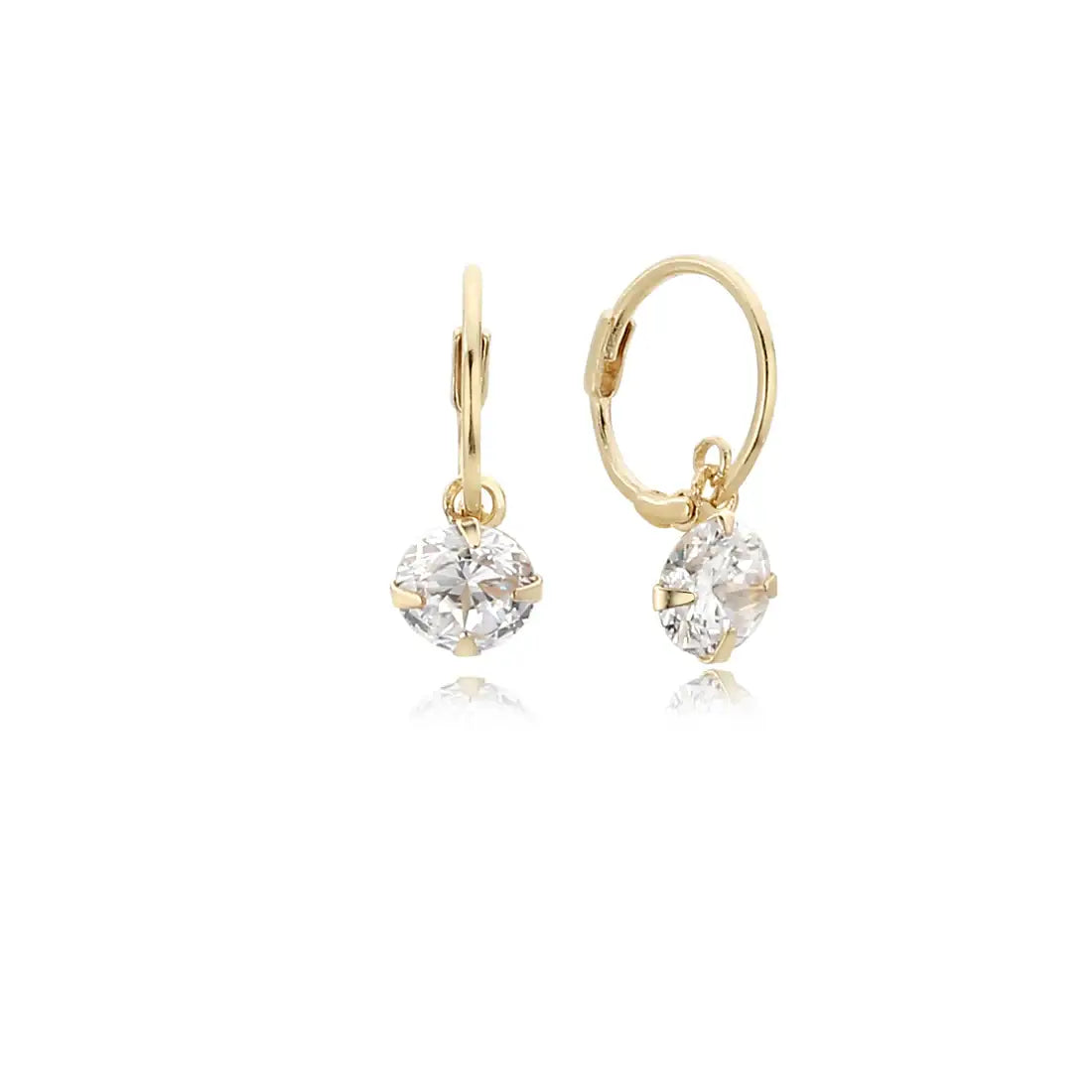 CLUE - Basic 10K Gold Earrings - CLUE - Jewelry - Harumio