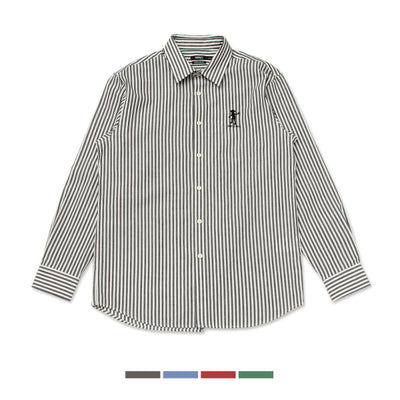 SPAO x Harry Potter - Motif Embroidered Striped Shirt