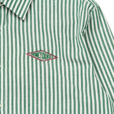 SPAO x Harry Potter - Motif Embroidered Striped Shirt