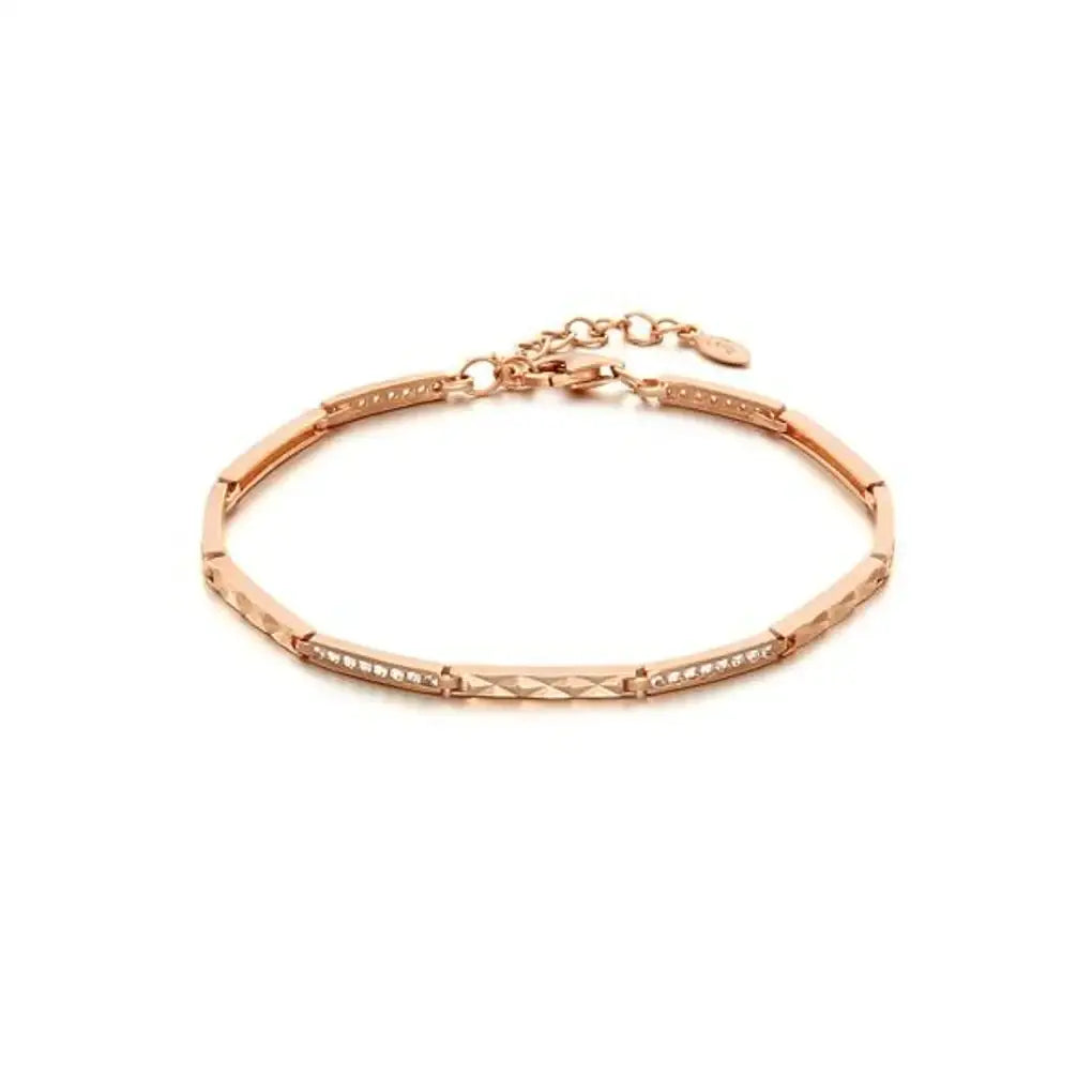 CLUE - Bold Simple Chain Silver Bracelet - CLUE - Jewelry - Harumio