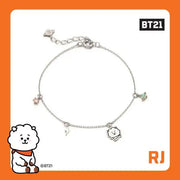BT21 x OST - RJ Silver Bracelet - OST - Bracelets - Harumio