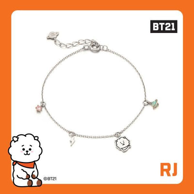 BT21 x OST - RJ Silver Bracelet