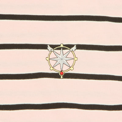 SPAO x Cardcaptor Sakura - Long Sleeve Striped T-Shirt