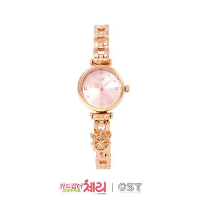 OST x Cardcaptor Sakura - Clear Metal Heart Choker Watch