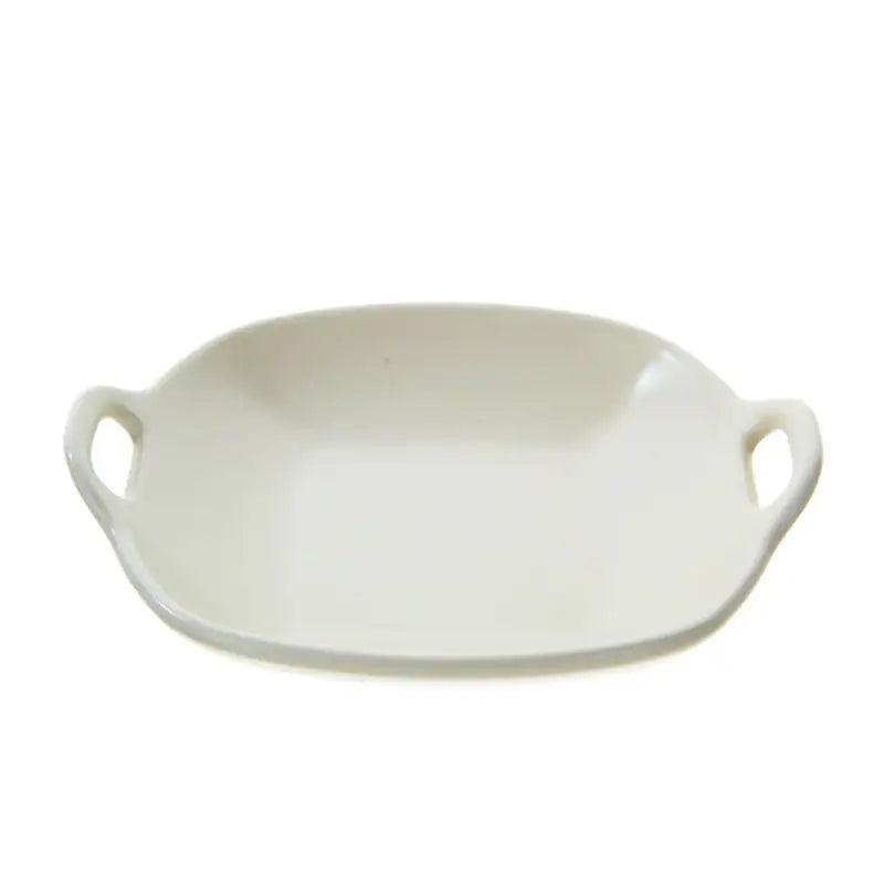 Korean L Mime Square Plate With Handle 4P Set - Modern House - Kitchenware - Harumio