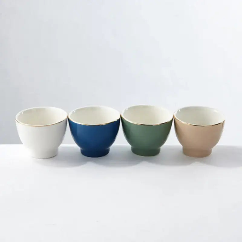 Korean Gold Color Wine Glass Set 4P - Modern House - Kitchenware - Harumio