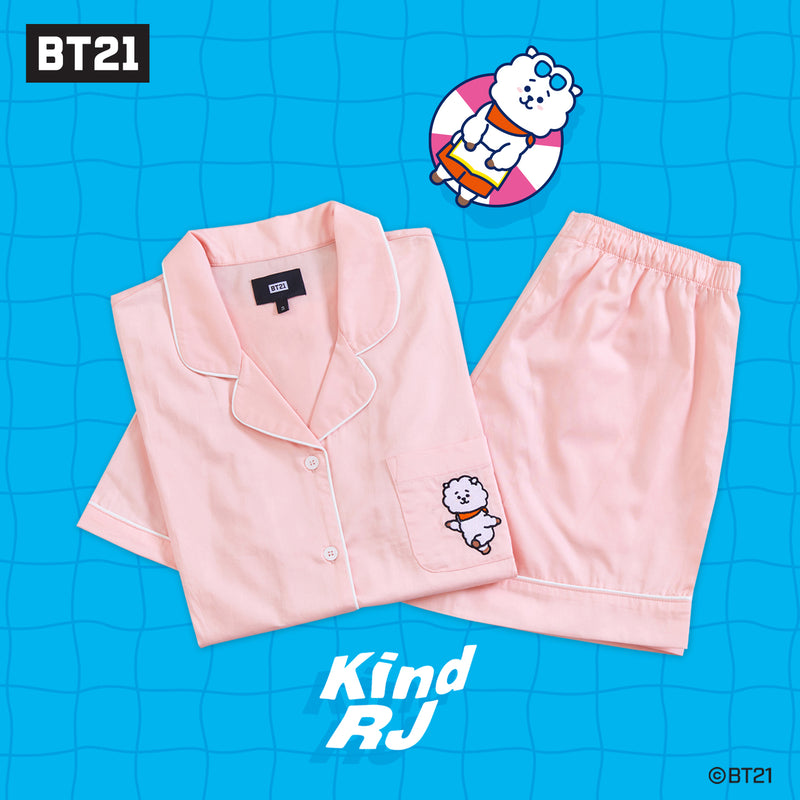 BT21 x Hunt Innerwear - Universtar Short Sleeve Pajamas