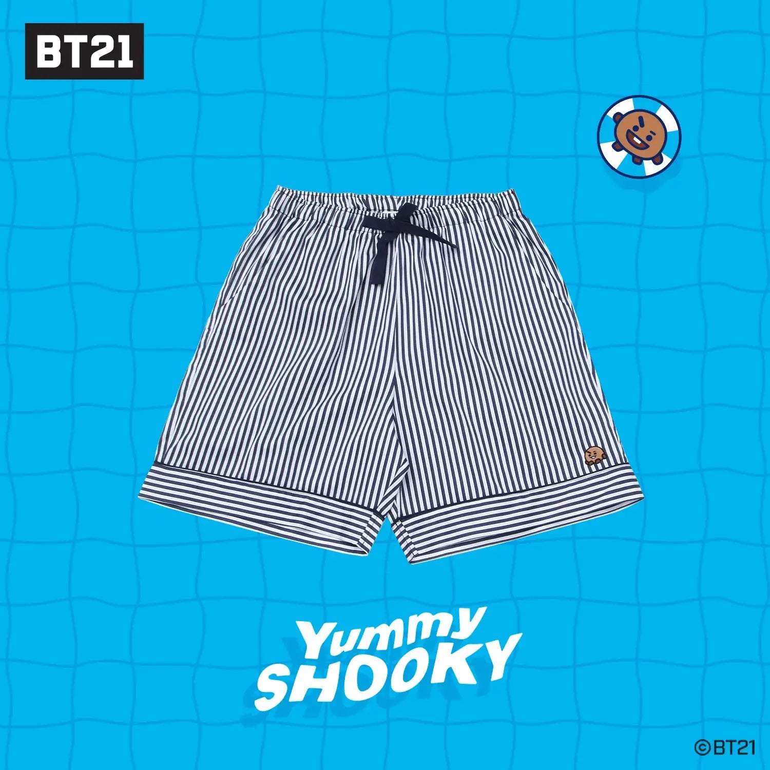 BT21 x Hunt Innerwear - Universtar Short Pants - BT21 - Shorts - Harumio