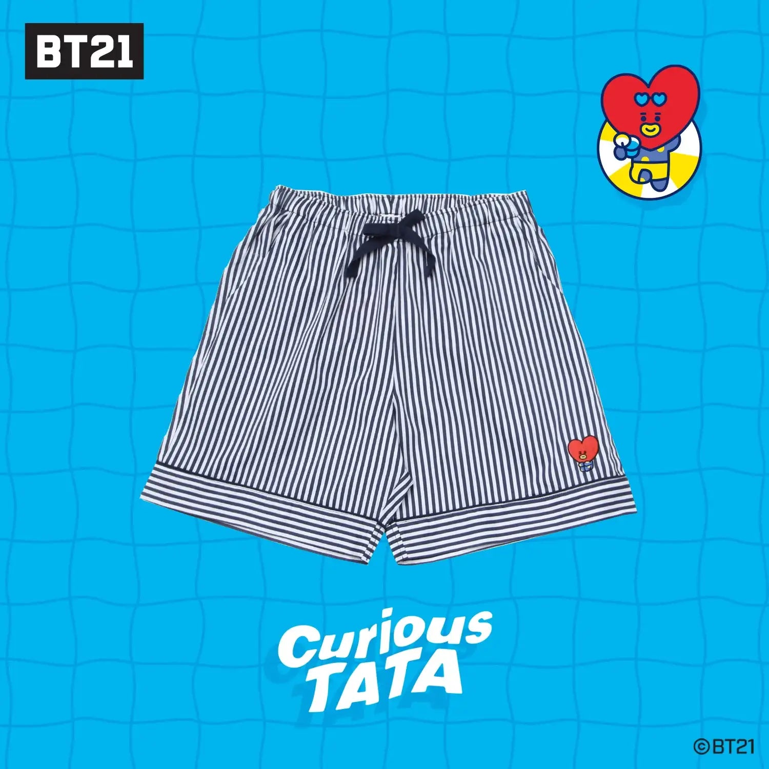 BT21 x Hunt Innerwear - Universtar Short Pants - BT21 - Shorts - Harumio