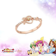 Wedding Peach x CLUE - Angel Daisy Flower Silver Ring - Wedding Peach x CLUE - Jewelry - Harumio