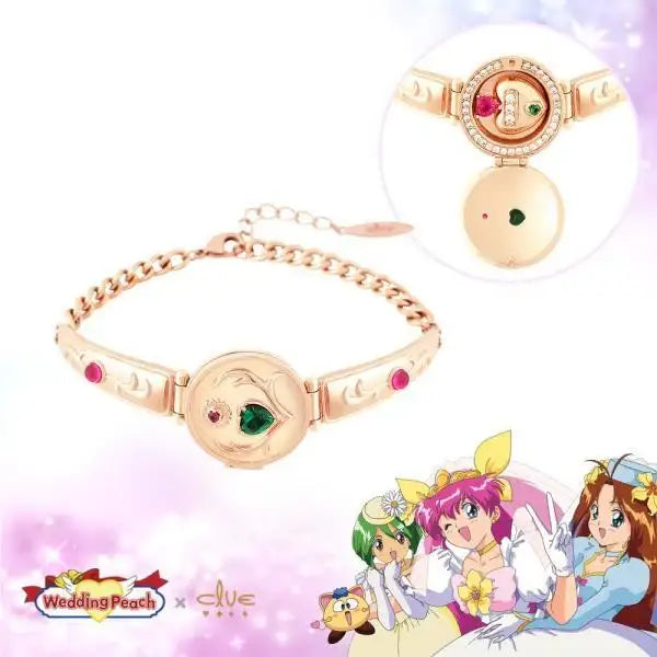 Wedding Peach x CLUE - Angel's Watch Bracelet - Wedding Peach x CLUE - Jewelry - Harumio