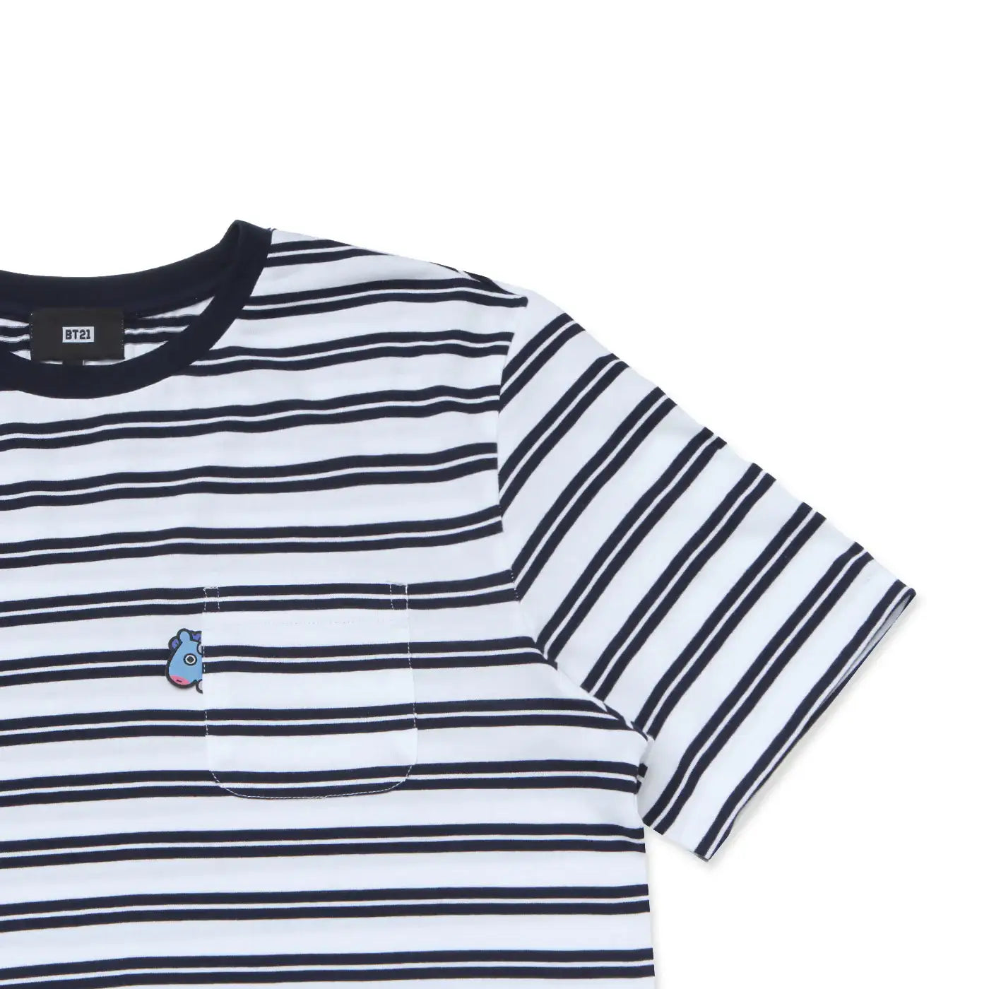 BT21 x Hunt Innerwear - Universtar T-shirt - Navy - BT21 - T-Shirt - Harumio