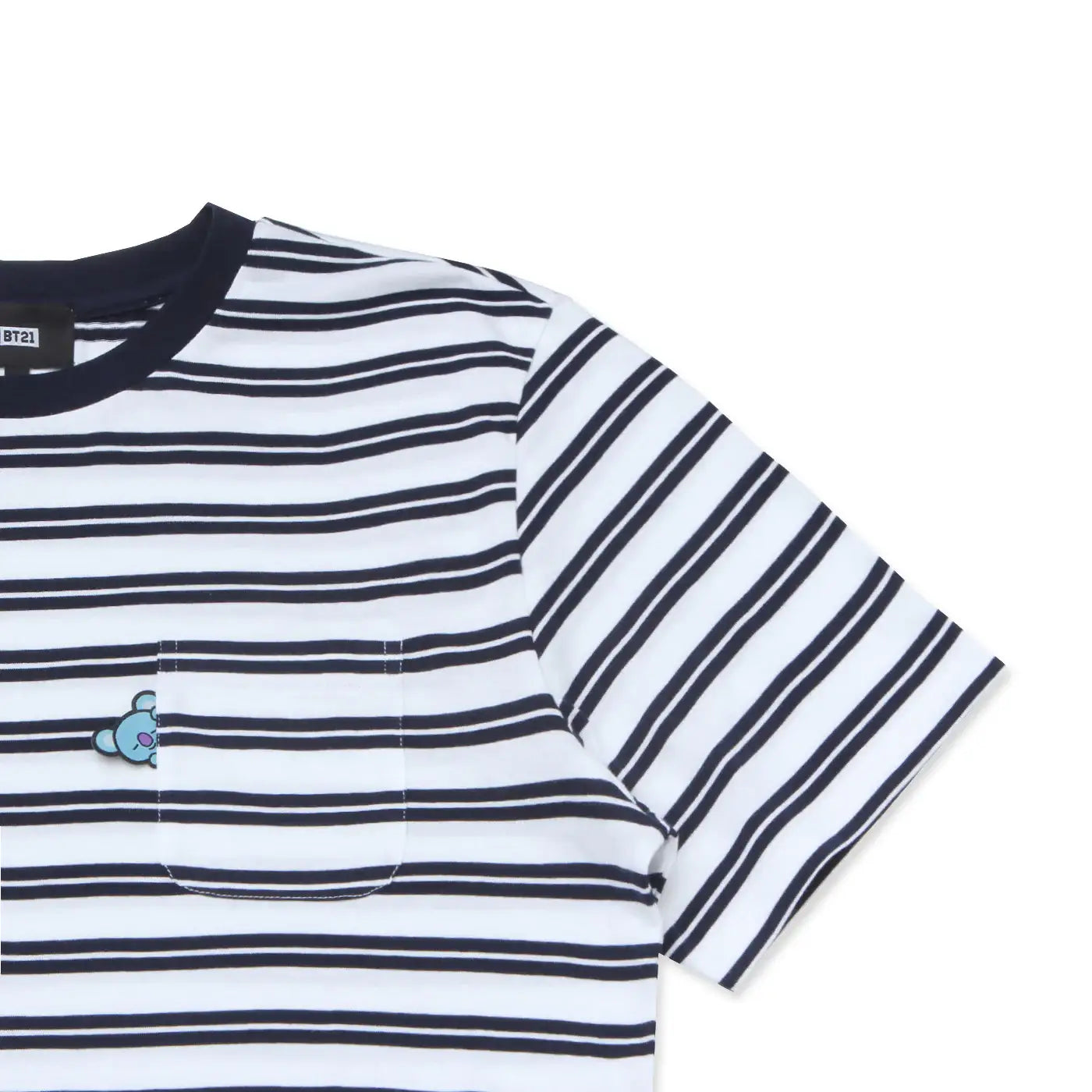 BT21 x Hunt Innerwear - Universtar T-shirt - Navy - BT21 - T-Shirt - Harumio