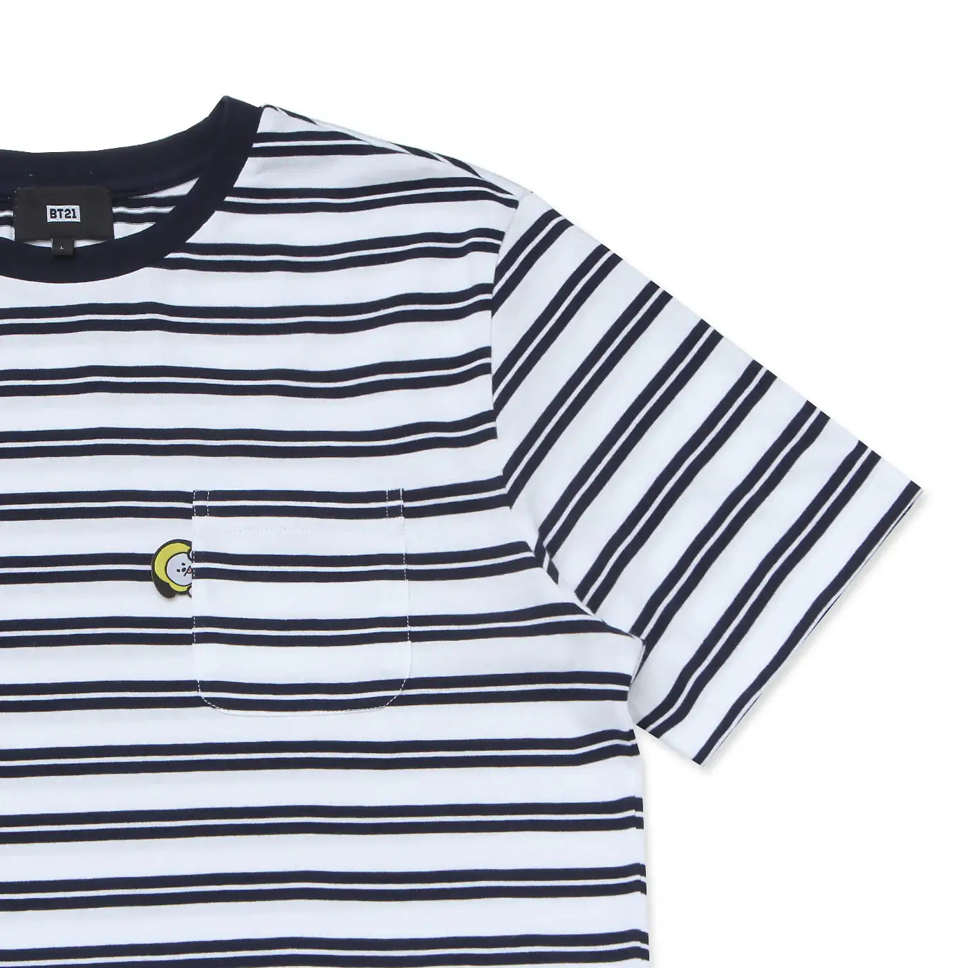 BT21 x Hunt Innerwear - Universtar T-shirt - Navy - BT21 - T-Shirt - Harumio