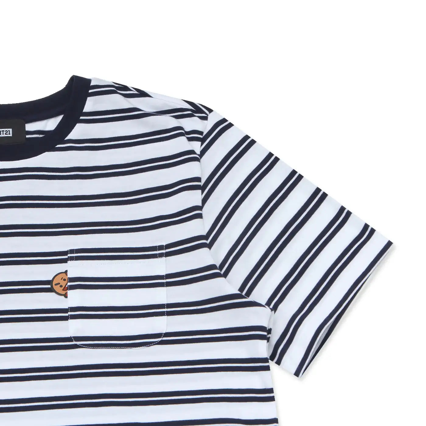BT21 x Hunt Innerwear - Universtar T-shirt - Navy - BT21 - T-Shirt - Harumio