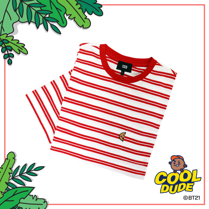 BT21 x Hunt Innerwear - Universtar T-shirt - Red
