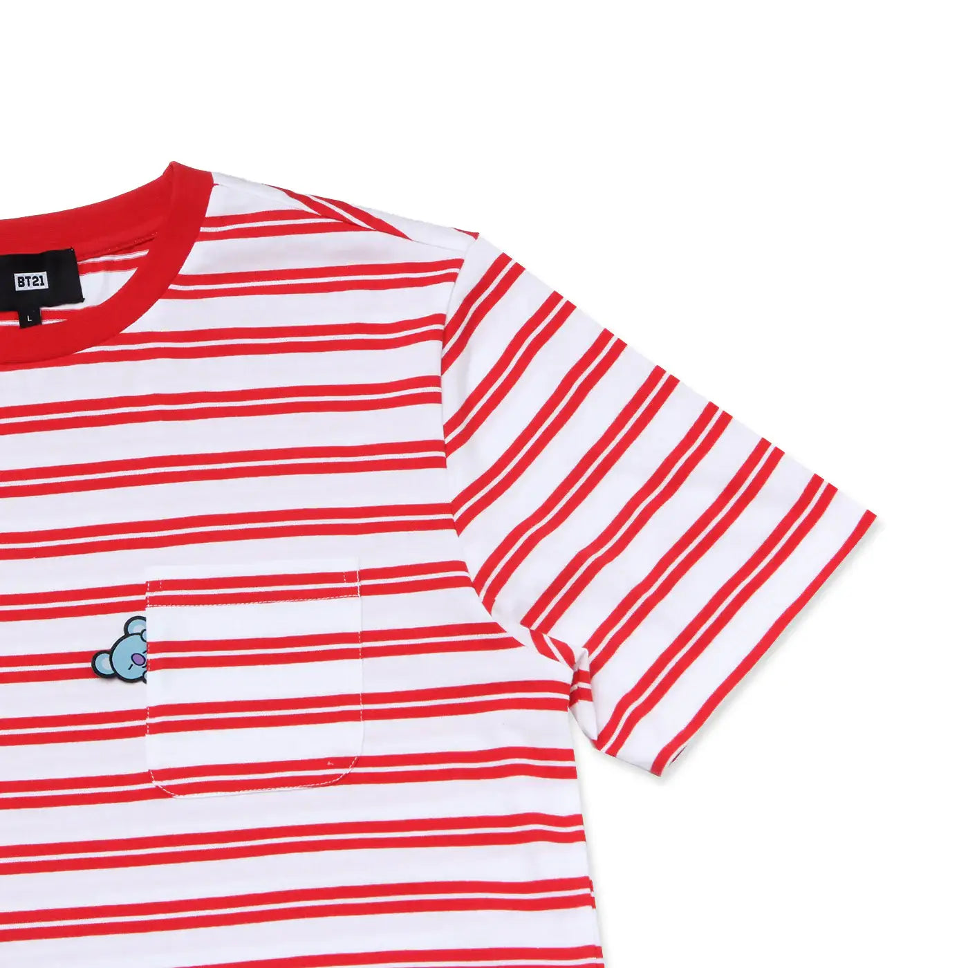 BT21 x Hunt Innerwear - Universtar T-shirt - Red - BT21 - T-Shirt - Harumio