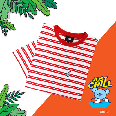 BT21 x Hunt Innerwear - Universtar T-shirt - Red