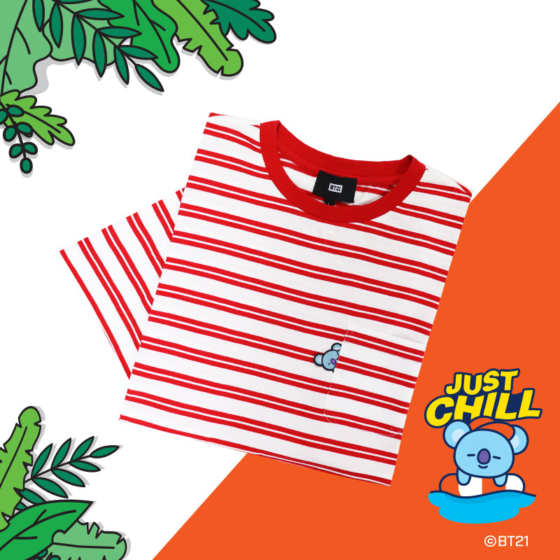 BT21 x Hunt Innerwear - Universtar T-shirt - Red