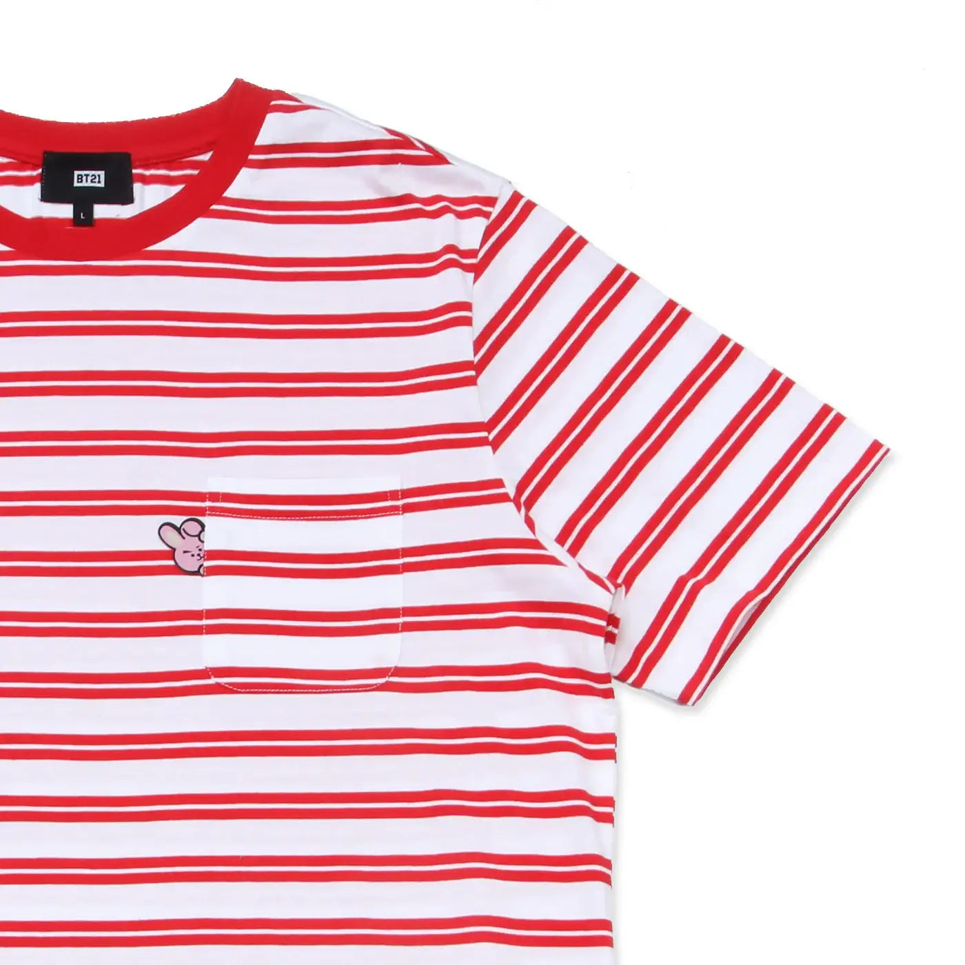 BT21 x Hunt Innerwear - Universtar T-shirt - Red - BT21 - T-Shirt - Harumio