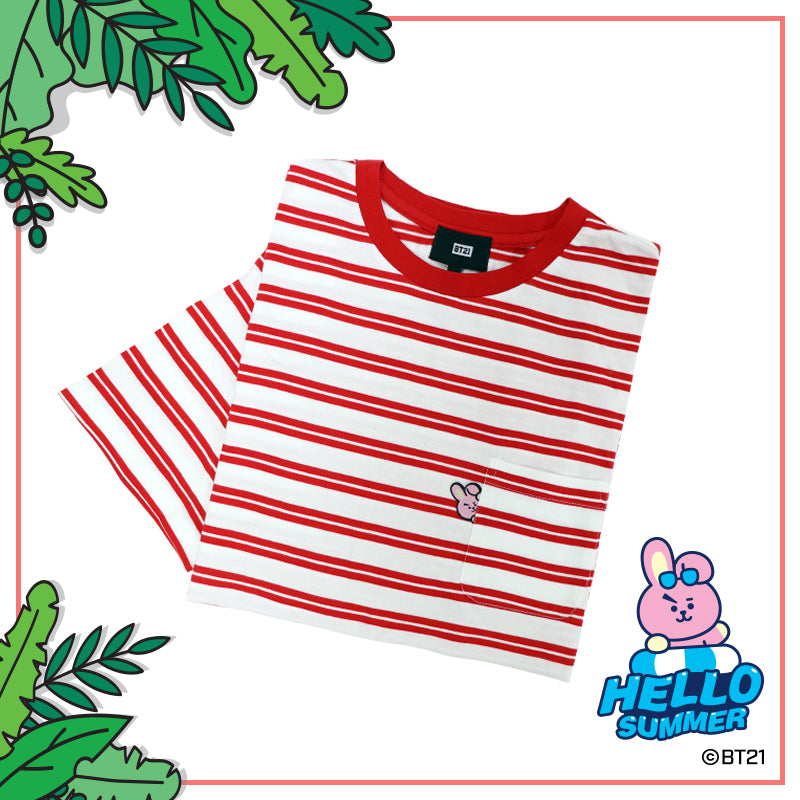 BT21 x Hunt Innerwear - Universtar T-shirt - Red
