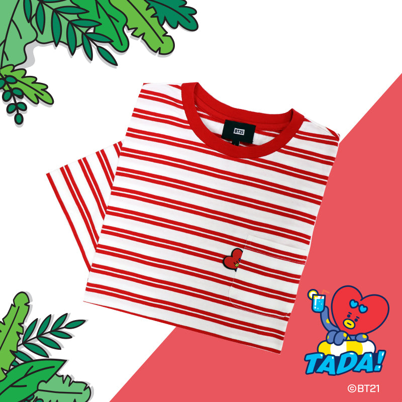 BT21 x Hunt Innerwear - Universtar T-shirt - Red