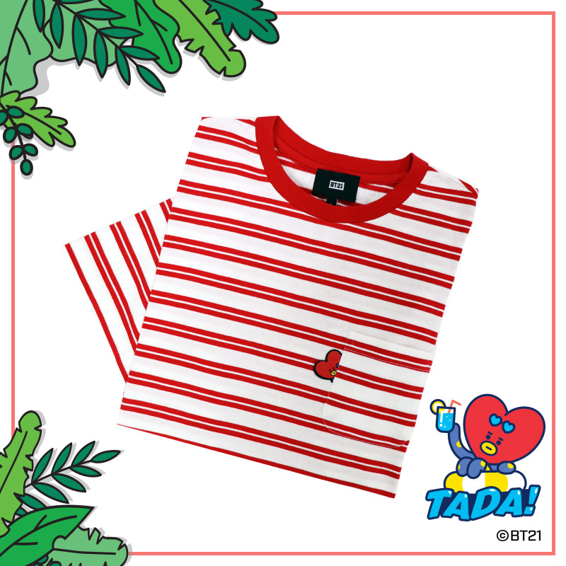 BT21 x Hunt Innerwear - Universtar T-shirt - Red