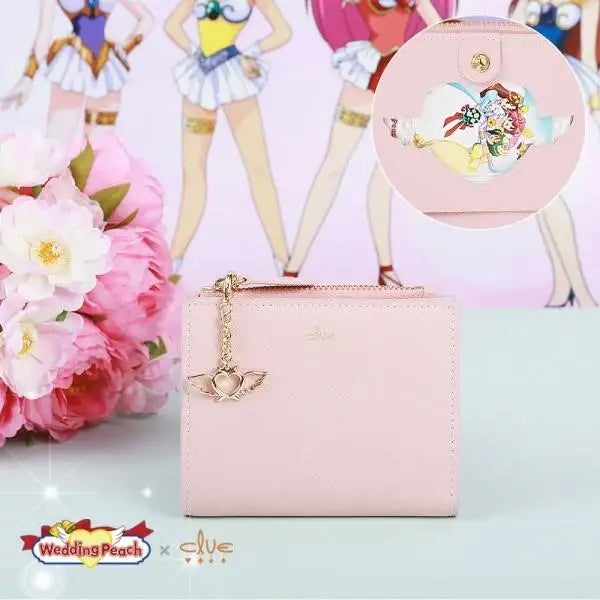 Wedding Peach x CLUE - Ladies Wallet - Pink - Wedding Peach x CLUE - Jewelry - Harumio